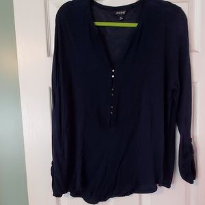 Navy blue Lucky Brand top